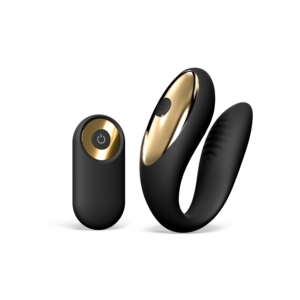 Dorcel Perfect Lover – Kaksimoottorinen U-parivibraattori, 15 m kaukosäädin