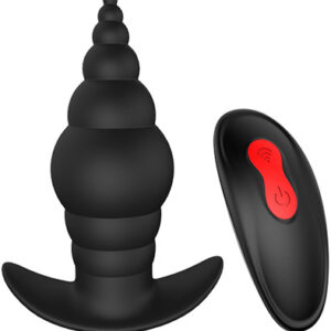 Dream Toys Cheeky Love Remote Anal Turrid Black kauko-ohjattava anaalitappi