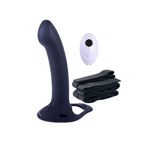 Erection Agents - Moottoroitu ontto strap-on tekopenis, lisää paksuutta, erentio, ontto, tuki, kauko-ohjattava