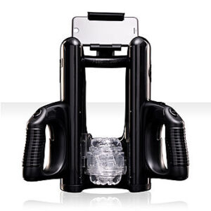 Fleshlight Quickshot Launch V2 - Panokone, laadukas, ladattava, musta