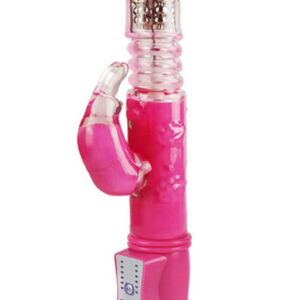Pink Thrusting Rabbit Vibrator Jänisvibraattori