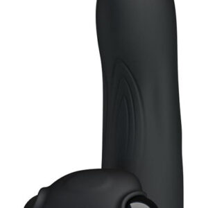 Pretty Love Adonis Finger Sleeve Vibrator Black Sormivibraattori