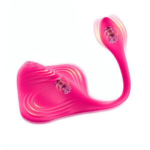 SOHIMI Manta - Värisevä silikonialusta anaalikiihottimella, päälläistuttava, P-piste, itsetyydytys, hierova, stimuloiva, riding