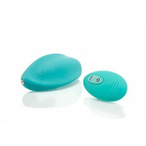 ZENN The Green Comfort - Pikkuhousuvibraattori, silikoninen, tehokas, kauko-ohjattava, turkoosi